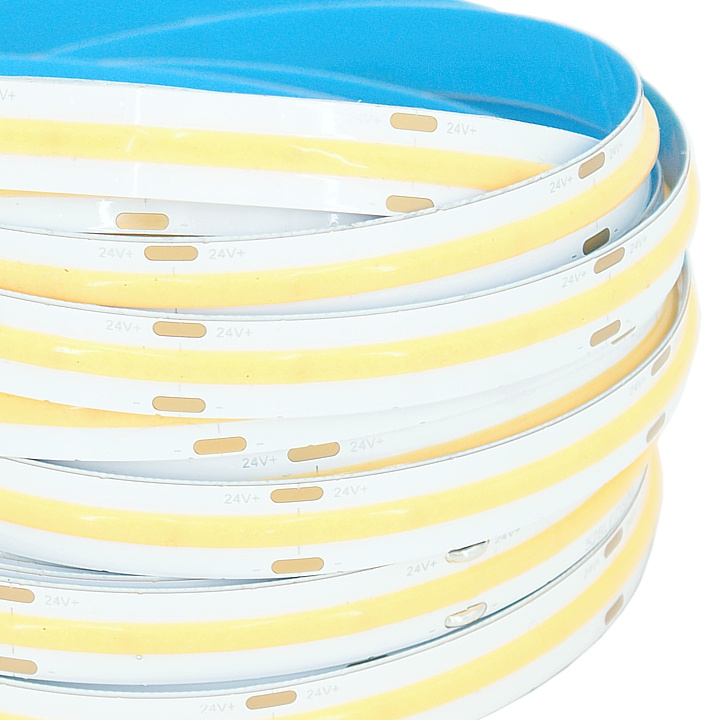 LED pásek COB 24V / 528LED / 14W / 3000K / IP20 / 10mm / PRO+